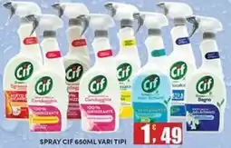 Maury's Spray Cif vari tipi offerta