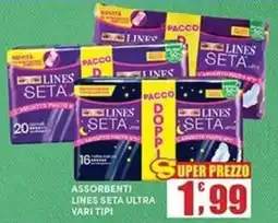 Maury's Assorbenti Lines Seta Ultra offerta