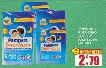 Pampers Pannolini Sole e Luna