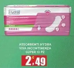 Maury's Assorbenti Hydra Viva Incontinenza Super offerta