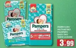 Maury's Pampers Baby-dry Mutandino offerta