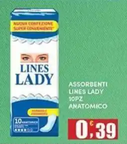 Maury's Assorbenti Lines Lady offerta