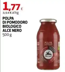 Extracoop Polpa di pomodoro biologico Alce Nero offerta