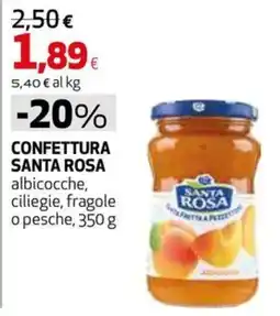 Extracoop Confettura Santa Rosa offerta