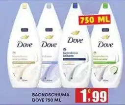 Maury's Bagnoschiuma Dove offerta