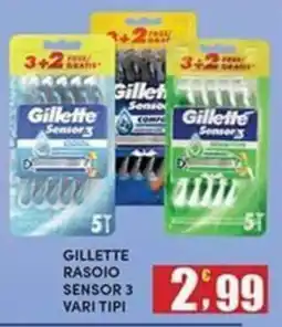 Maury's Gillette Rasoio Sensor 3 offerta