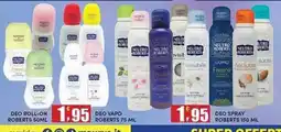 Maury's Deo roll-on roberts offerta