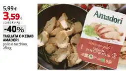 Extracoop Tagliata o kebab Amadori offerta