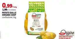 Extracoop Patate gialle Origine Coop offerta