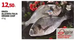 Extracoop Orata allevata Italia origine Coop offerta