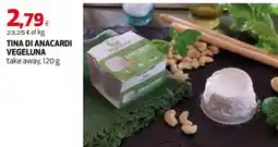 Extracoop Tina di anacardi Vegeluna offerta