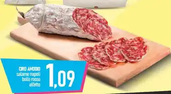 Cirio Amodio salame napoli bollo rosso