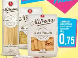 Ciro Amodio La Molisana pasta di semola formati normali varie trafile offerta