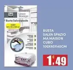 Maury's Busta Salvaspazio Cubo offerta