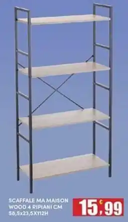 Maury's Scaffale Ma Maison Wood offerta