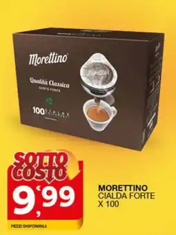 Quick Sisa Morettino cialda forte offerta