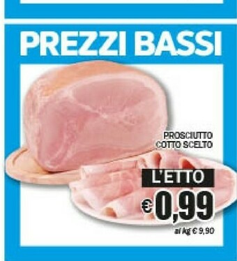 EMMEpiù Prosciutto cotto offerta
