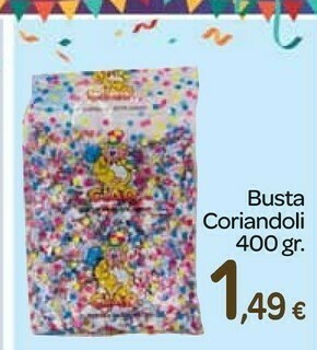 Carrefour Express Busta coriandoli offerta