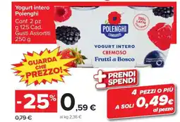 Carrefour Yogurt intero Polenghi offerta