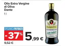 Carrefour Olio Extra Vergine di oliva Dante offerta