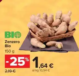 Carrefour Zenzero Bio offerta