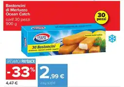 Carrefour Bastoncini di Merluzzo Ocean Catch offerta