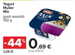 Carrefour Yogurt Muller Mix offerta