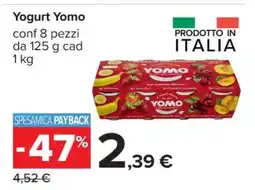 Carrefour Yogurt Yomo offerta