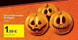 Carrefour Zucca Horrorween Pernigotti offerta