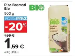 Carrefour Riso Basmati Bio offerta