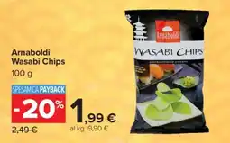 Carrefour Arnaboldi Wasabi Chips offerta