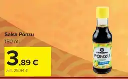 Carrefour Salsa Ponzu offerta