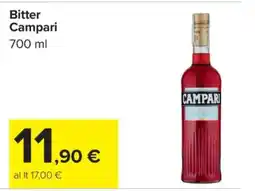 Carrefour Bitter Campari offerta