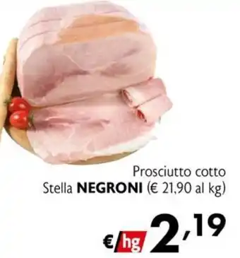 Prosciutto cotto Stella NEGRONI