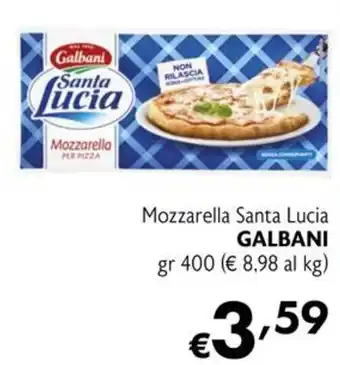 Mozzarella Santa Lucia Galbani