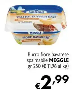 Maxi Supermercati Burro fiore bavarese spalmabile Meggle offerta