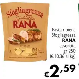 Maxi Supermercati Pasta ripiena Sfogliagrezza RANA offerta