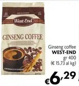Maxi Supermercati Ginseng coffee West-End offerta