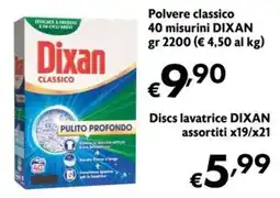Maxi Supermercati Polvere classico Dixan offerta
