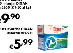 Maxi Supermercati Discs lavatrice DIXAN offerta