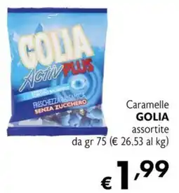 Maxi Supermercati Caramelle Golia assortite offerta