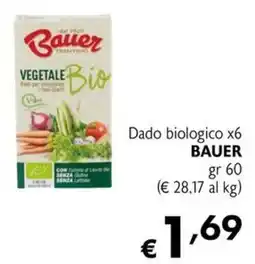 Maxi Supermercati Dado biologico Bauer offerta