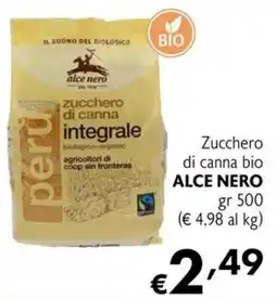 Maxi Supermercati Zucchero di canna bio Alce Nero offerta
