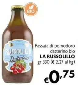 Maxi Supermercati Passata di pomodoro datterino bio LA RUSSOLILLO offerta