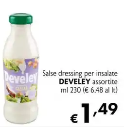 Maxi Supermercati Salse dressing per insalate Develey assortite offerta