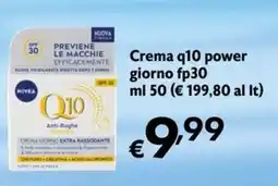 Maxi Supermercati Nivea Crema q10 power giorno fp30 offerta