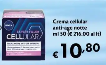 Crema cellular anti-age notte