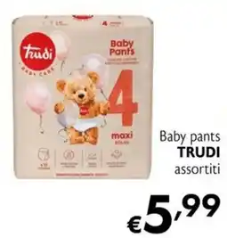 Maxi Supermercati Baby pants TRUDI offerta