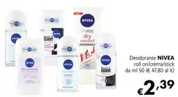 Maxi Supermercati Deodorante NIVEA offerta