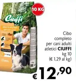Maxi Supermercati Cibo completo per cani adulti atletici CIUFFI offerta